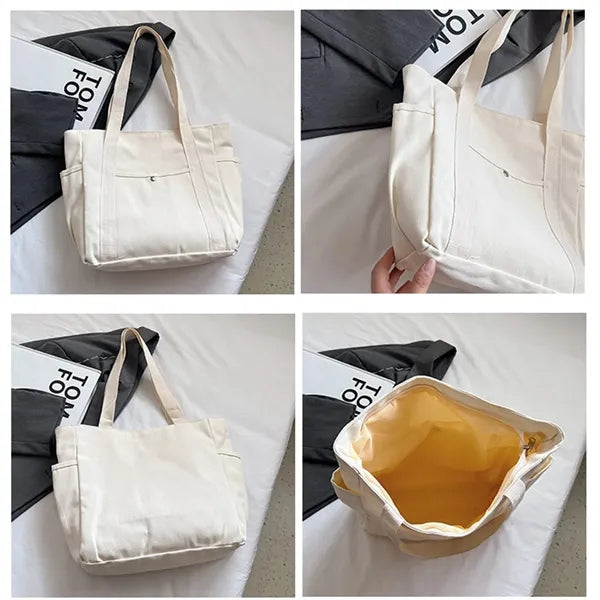 Large Canvas Tote Bag