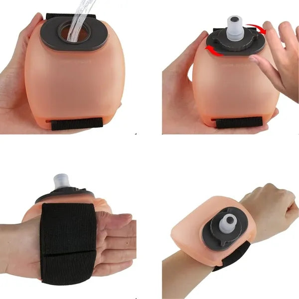 Wrist Water Bottle Running Hydration Sports Flask