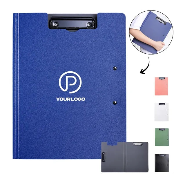 Document organizer clipboard folder for office supplies