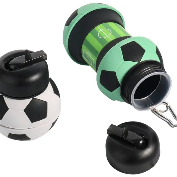 Silicone Soccer Collapsible Cup Portable Foldable Mug