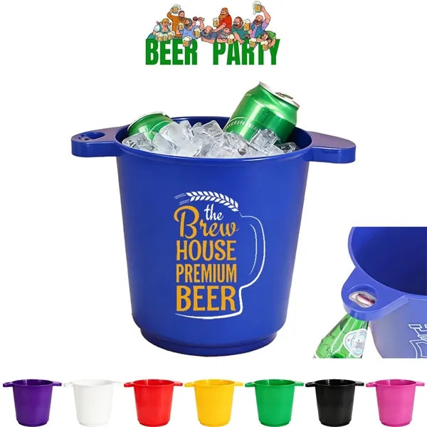 5L large-capacity plastic beer ice bucket