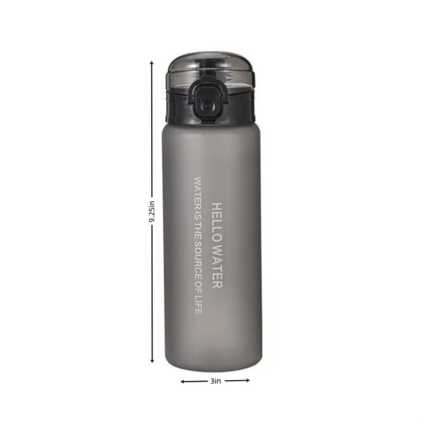 26oz Leakproof Water Bottle, Sports Bottle with Time Marker