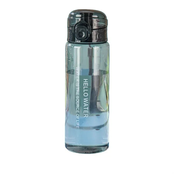 26oz Leakproof Water Bottle, Sports Bottle with Time Marker