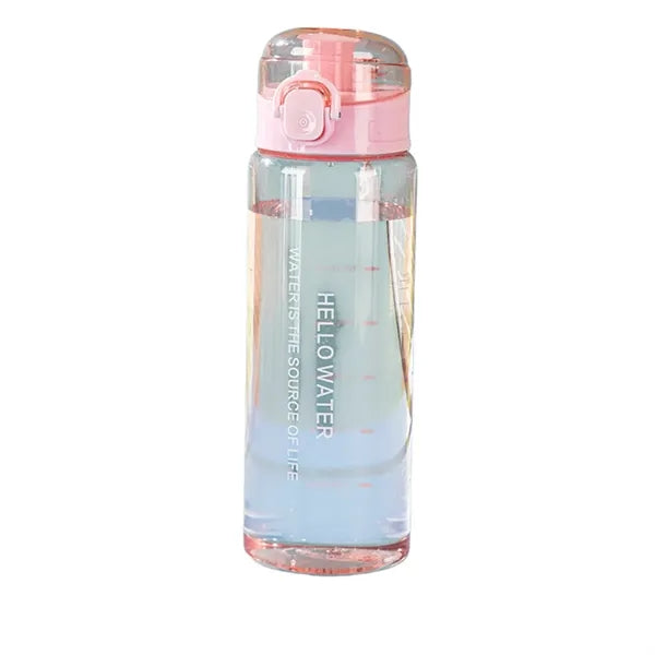26oz Leakproof Water Bottle, Sports Bottle with Time Marker