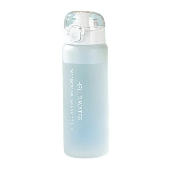 26oz Leakproof Water Bottle, Sports Bottle with Time Marker