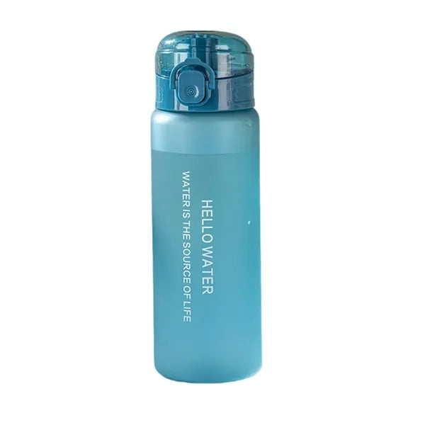 26oz Leakproof Water Bottle, Sports Bottle with Time Marker