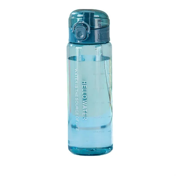 26oz Leakproof Water Bottle, Sports Bottle with Time Marker