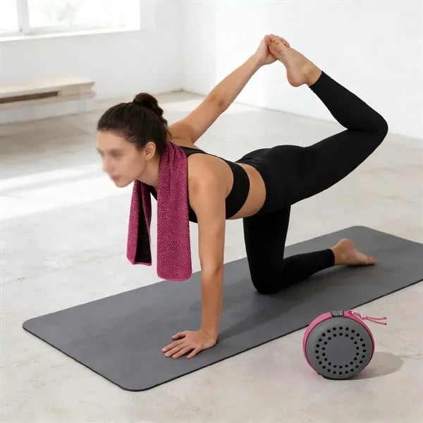 Cooling Microfiber Towel with Silicone Case