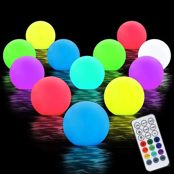 3.15" *2.95" Floating LED Glow Ball for Pool