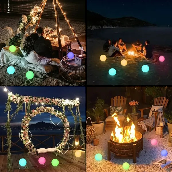 3.15" *2.95" Floating LED Glow Ball for Pool