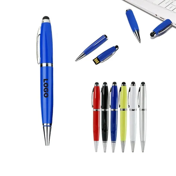 Metal Pen with Built-in USB Flash Drive