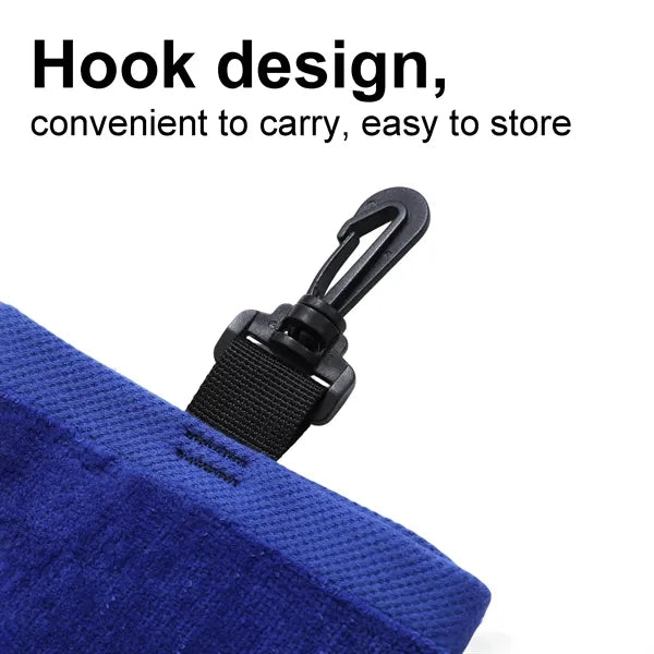 PureCotton Golf Ball Towel With Clip