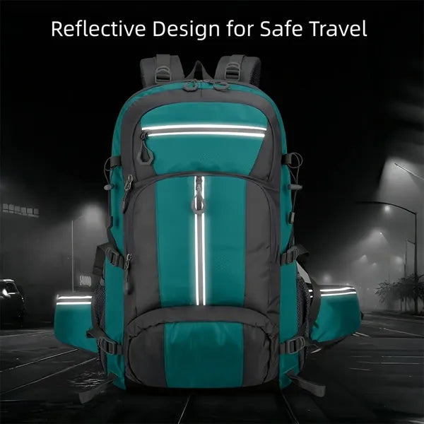Reflective Waterproof Hiking Backpack for Outdoor Travel