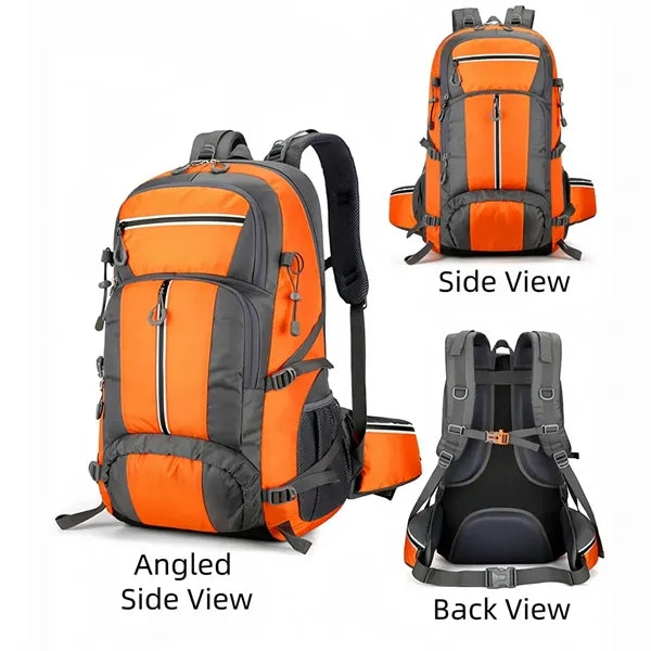 Reflective Waterproof Hiking Backpack for Outdoor Travel