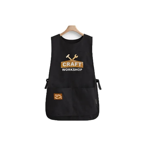 Logo Breathable Work Vest Stain-Resistant