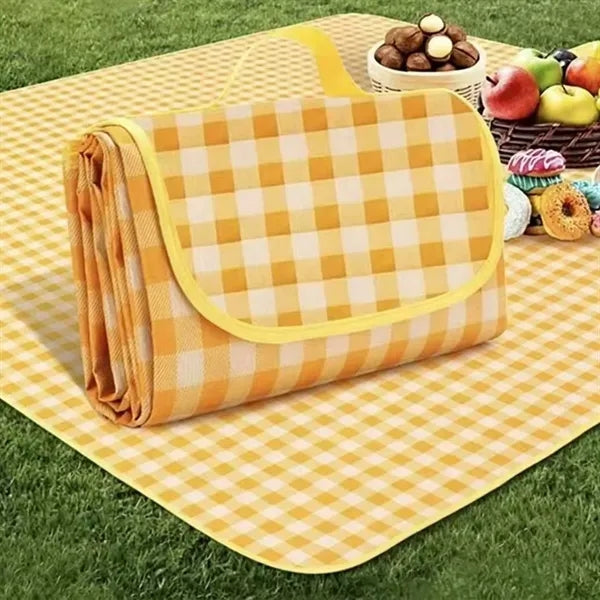 Multi-Color Waterproof Foldable Beach Mat for Outdoor Picnic