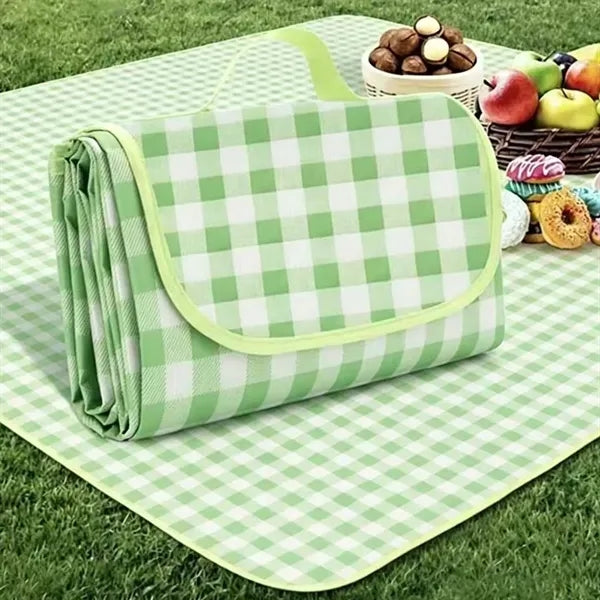 Multi-Color Waterproof Foldable Beach Mat for Outdoor Picnic