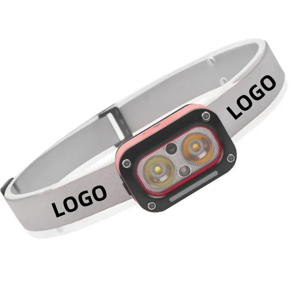 Rechargeable Motion Sensor LED Headlamp for Hiking