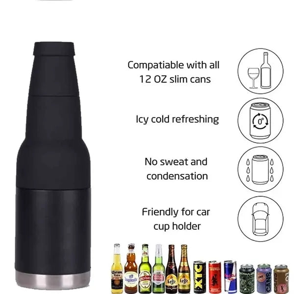 3 in 1 Beer Bottle and Can Cooler