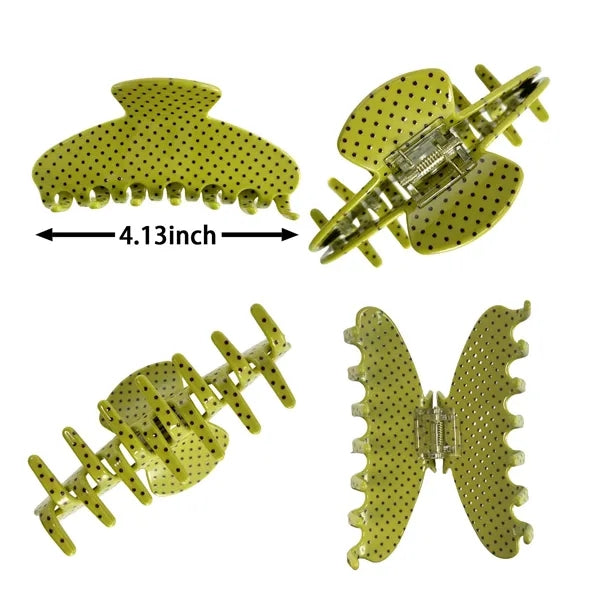 Fashion 4.13-inch Large Acetate Women Hair Clip