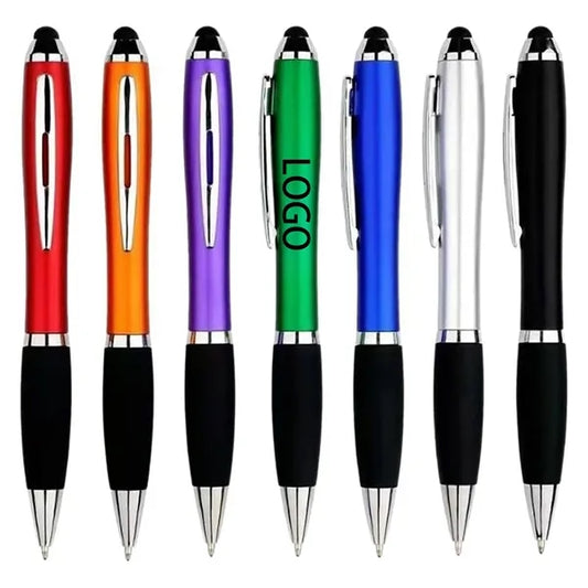 Plastic Stylus Ballpoint Pen
