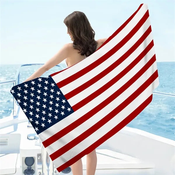 Printed Beach Towel