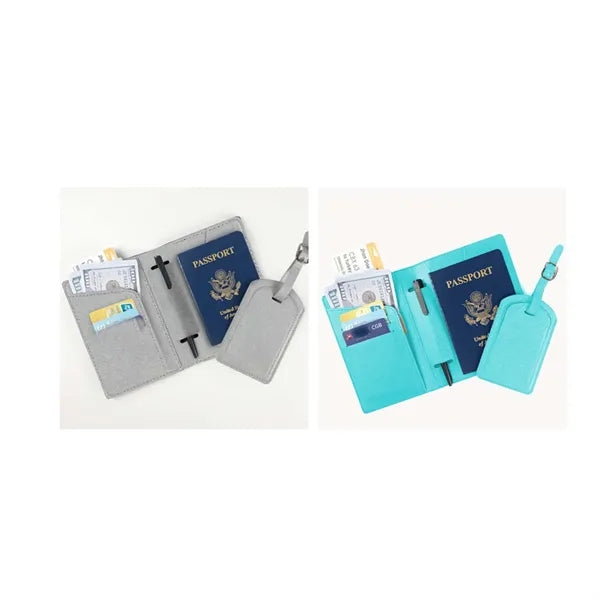 Luggage Tag and Passport Cover
