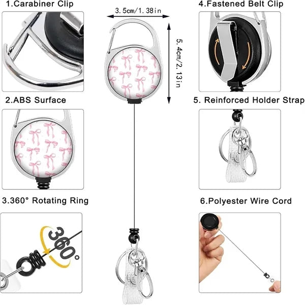 ID Badge Holder with Lanyard