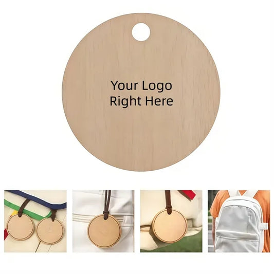 Wooden Pet ID Tag