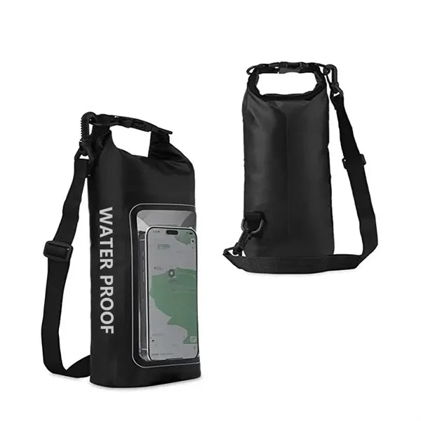 2L Waterproof Dry Bag Integrated Clear Phone Pouch
