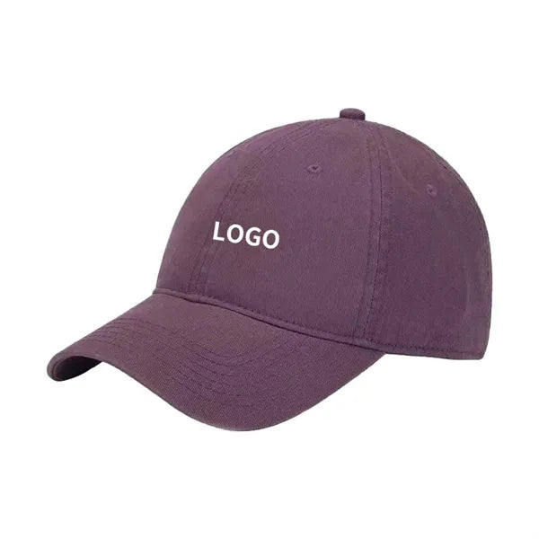 High-quality Polyester Solid Color Baseball Caps Hats