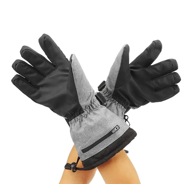 Electric Rechargeable Heated Touchscreen Winter Ski Gloves