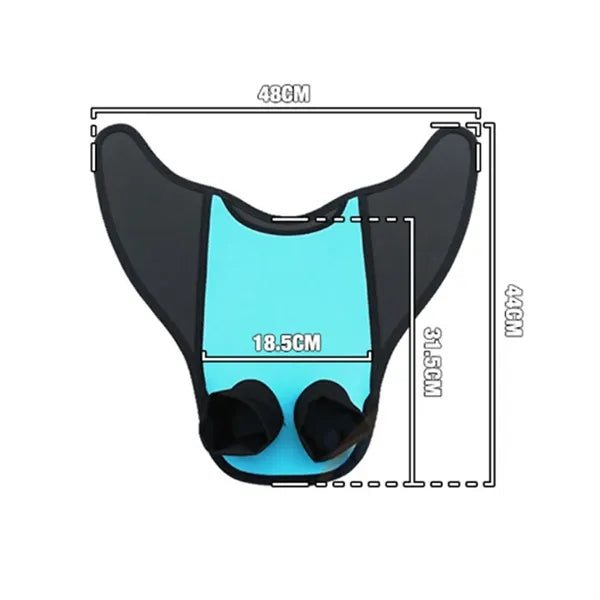 Mermaid Tail Monofin Swim Flipper