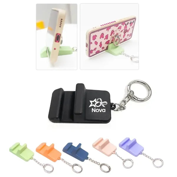 Lazy Phone Stand Holder Key Chain