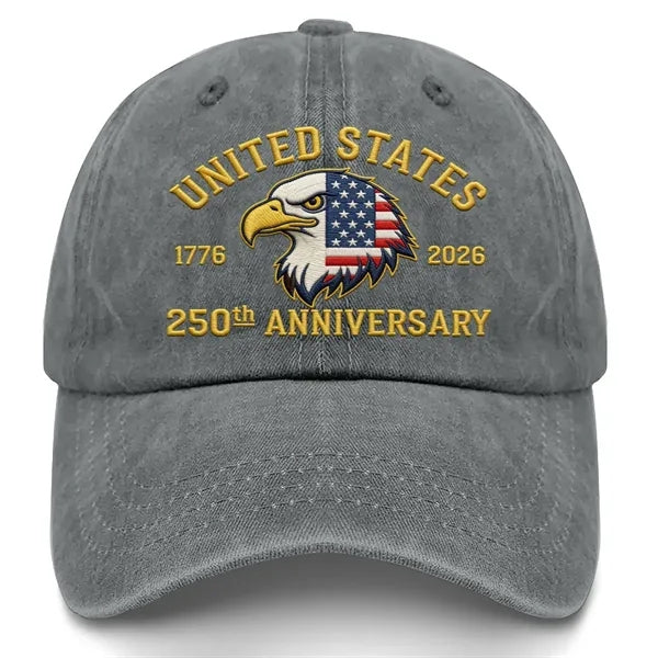 Logo Washed Cotton Cap Vintage Style Printed Baseball