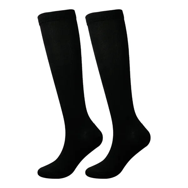 Women's Compression Calf Socks, Four-Season Nylon-Like Slim