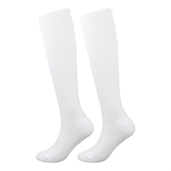 Women's Compression Calf Socks, Four-Season Nylon-Like Slim