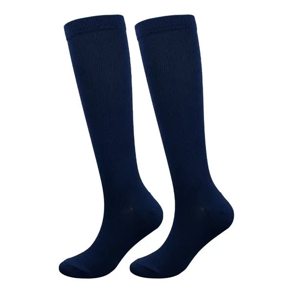 Women's Compression Calf Socks, Four-Season Nylon-Like Slim