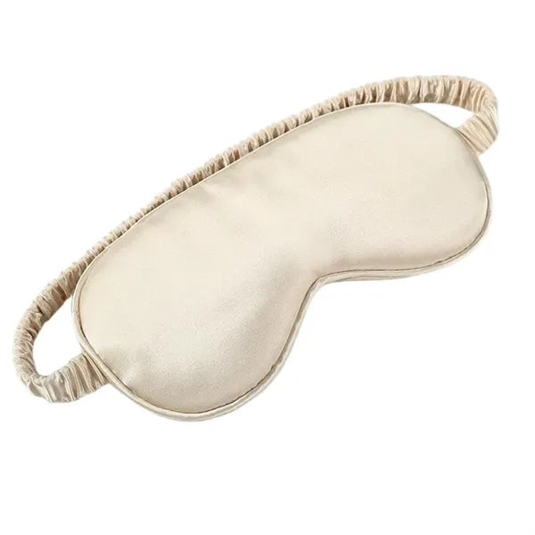 Silk Feel Sleep Eye Mask Breathable Light Blocking Lo