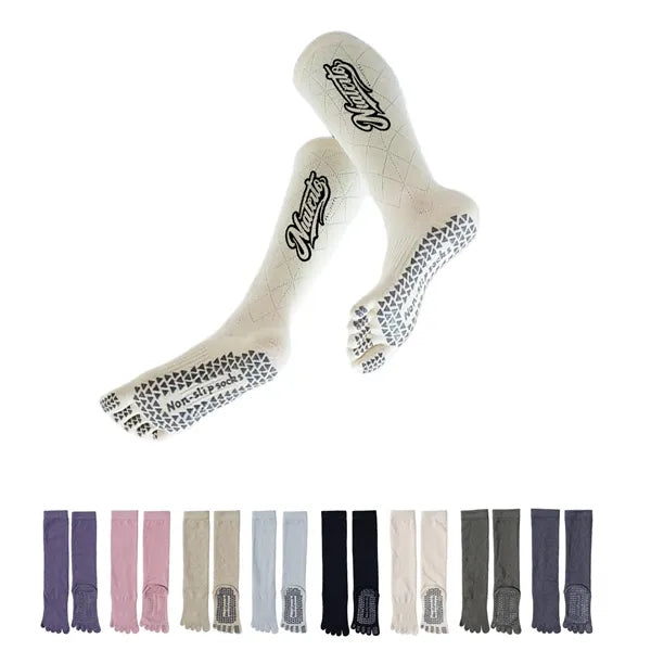 Professional Pilates Non-Slip Yoga Calf Socks