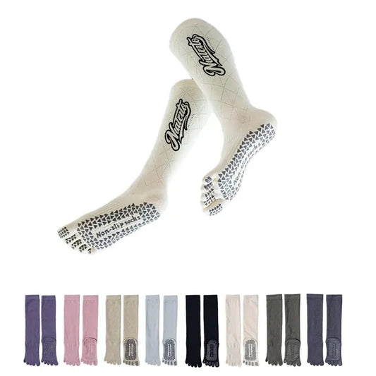 Professional Pilates Non-Slip Yoga Calf Socks