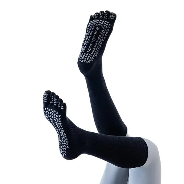 Professional Pilates Non-Slip Yoga Calf Socks