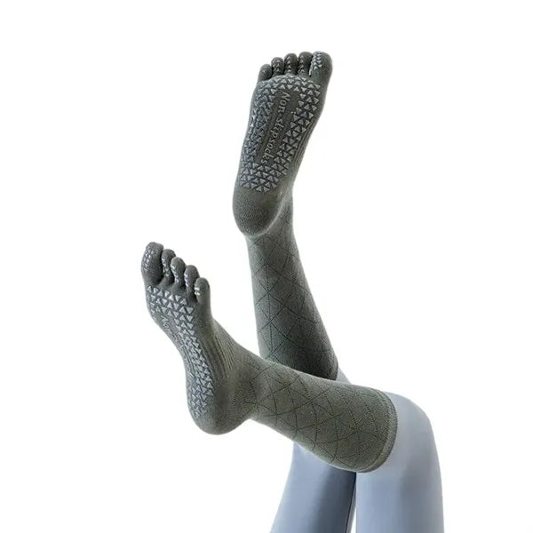 Professional Pilates Non-Slip Yoga Calf Socks