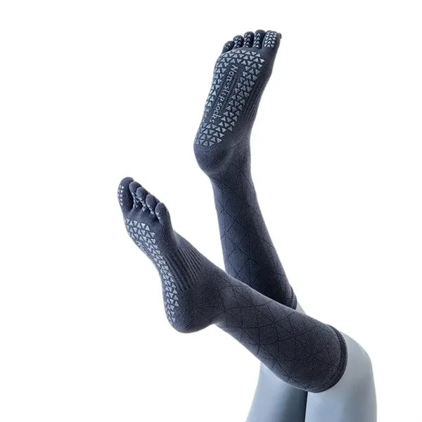 Professional Pilates Non-Slip Yoga Calf Socks