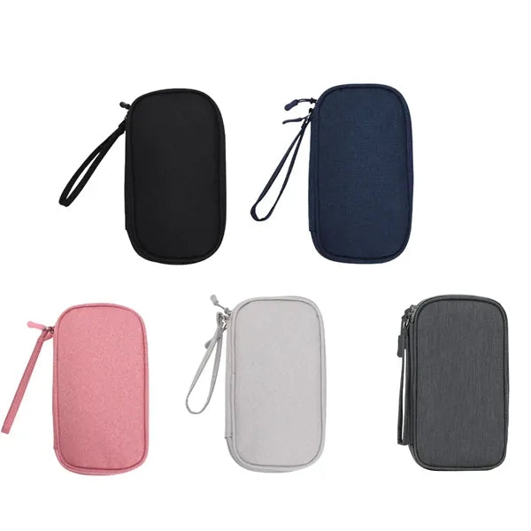 Double Layer Travel Electronics Organizer