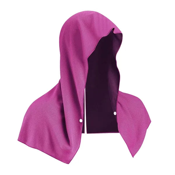 Outdoor Sports Sun Protection Cool Hoodie Headscarf Towel