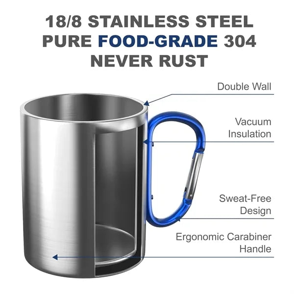 Stainless Steel Camping Coffee Mug