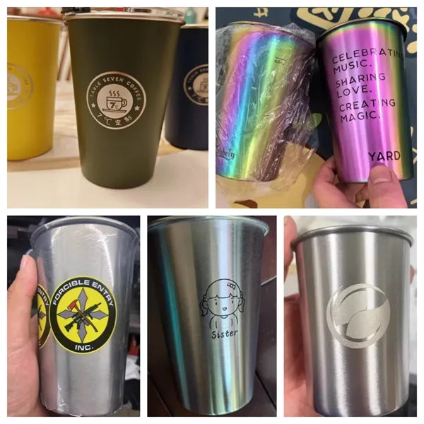 Stainless Steel 16oz Pint Cup