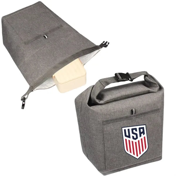 Roll-Top Insulated Lunch Bag