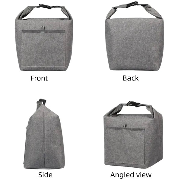 Roll-Top Insulated Lunch Bag